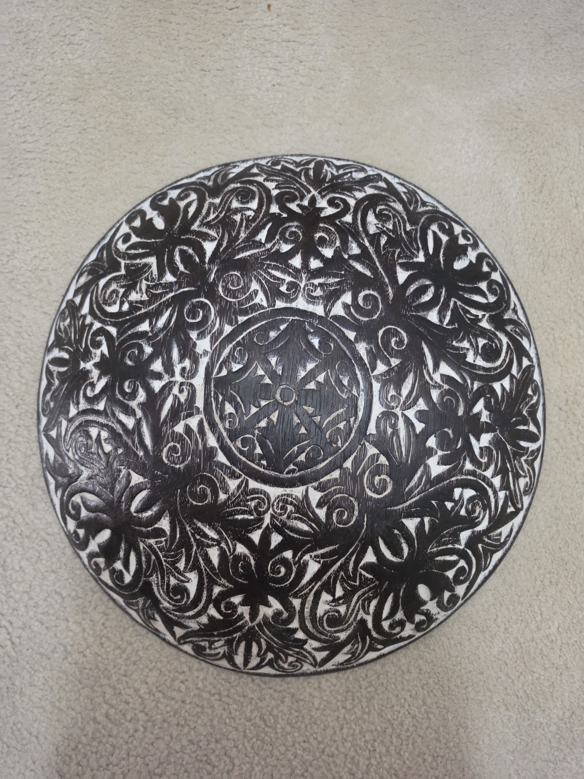 Dayak headhunter's Ceremonial Warrior Shield (Large)