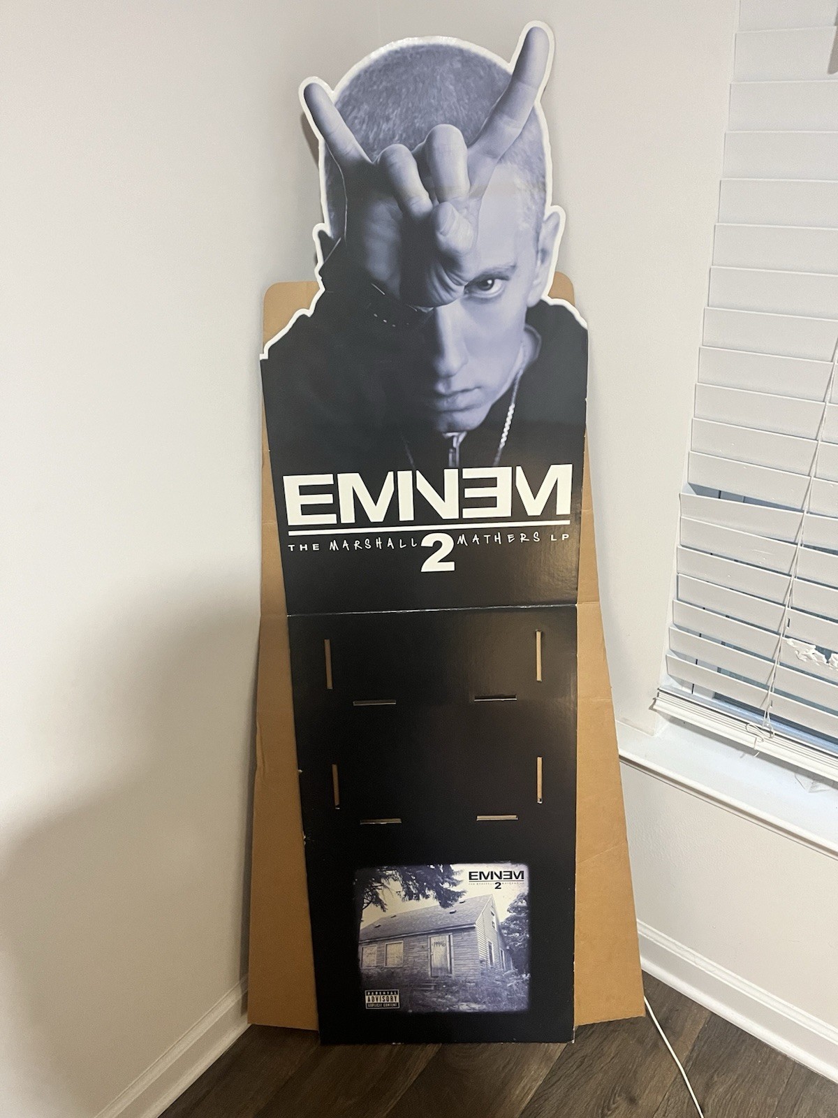 5ft Promo Eminem MMLP2 CD Holder Display Standee D12 Slim Shady Ep Infinite Rap 5ft Promo Eminem MMLP2 CD Holder Display Standee D12 Slim Shady Ep Infinite Rap