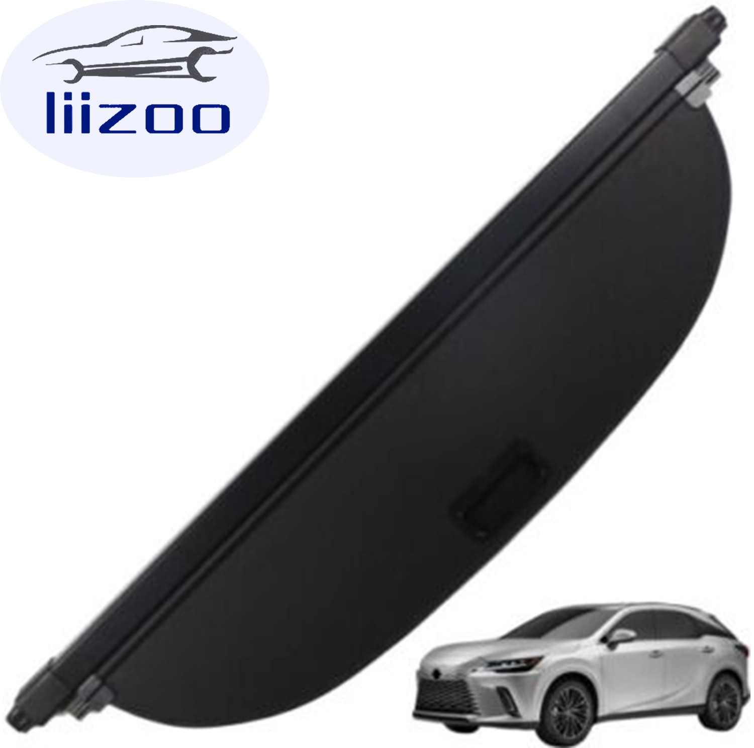 For Lexus RX RX350 RX450h 23-24 Trunk Cargo Cover Rear Retractable Luggage Shade