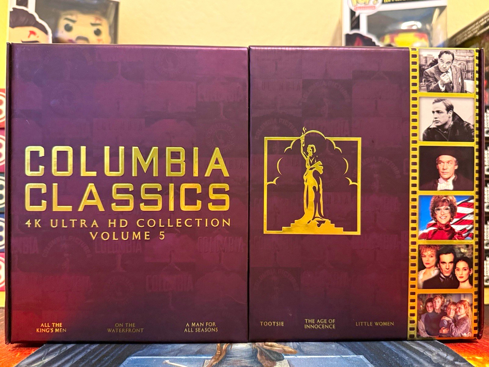 Columbia Classics Volume 5 4K UHD Blu-ray Box Set w/ Book Included no codes Columbia Classics Volume 5 4K UHD Blu-ray Box Set w/ Book Included no codes
