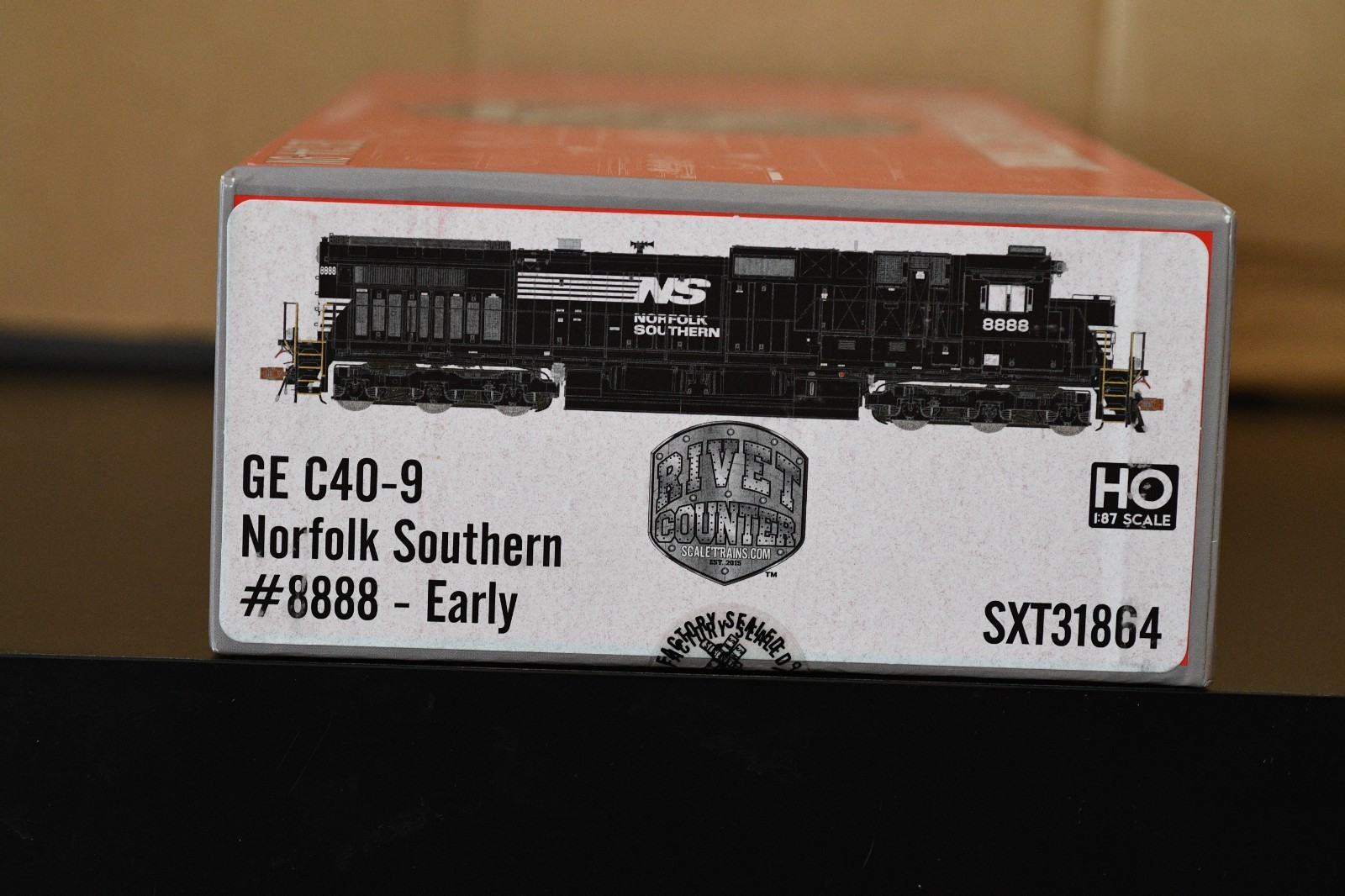 HO Scaletrains Rivet Counter MINT NS Norfolk Southern C40-9 - R/N 8888 DC
