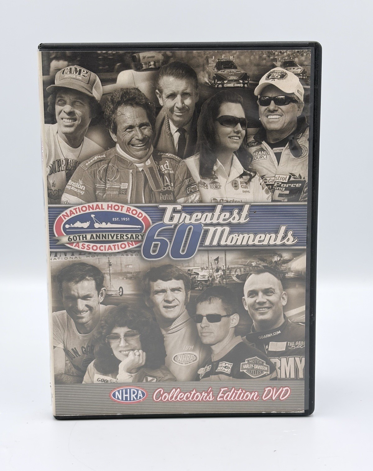 NHRA 60 Greatest Moments DVD 2012 National Hot Rod Association 60th Anniversary NHRA 60 Greatest Moments DVD 2012 National Hot Rod Association 60th Anniversary