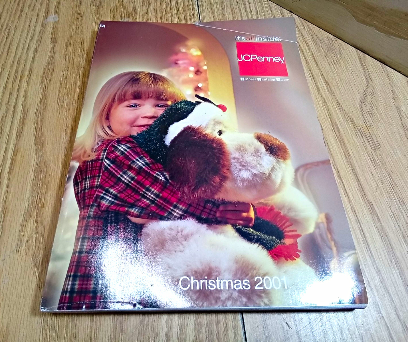 JCPenney Christmas 2001 Catalog Booklet Illustrated Toys & Hobbies
