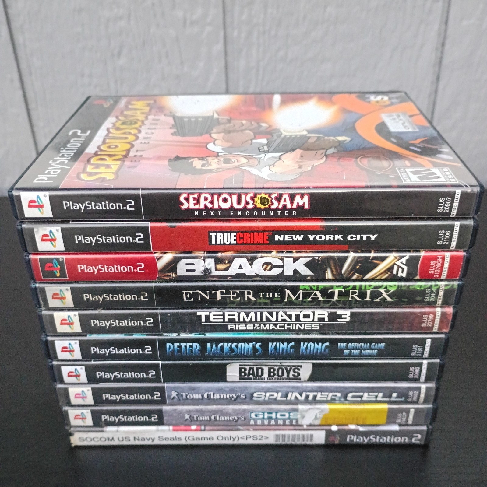 10 PS2 Shooters/Movie Games: True Crime, Serious Sam, Matrix, Terminator- Tested 10 PS2 Shooters/Movie Games: True Crime, Serious Sam, Matrix, Terminator- Tested