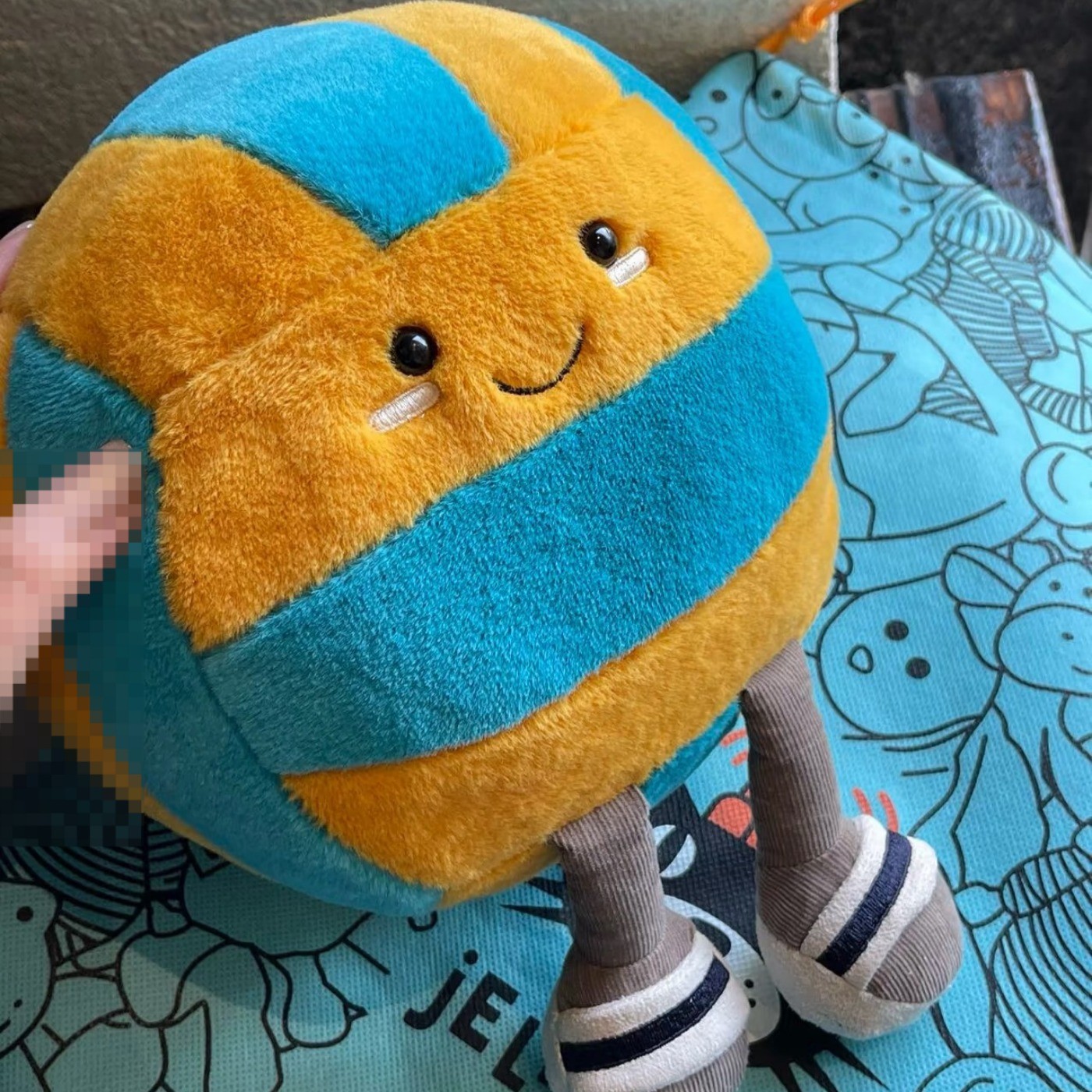 FOR Jellycat 11.8 in Cute Amuseables Sports Beach Volley Stuffed Plush Toys Gift