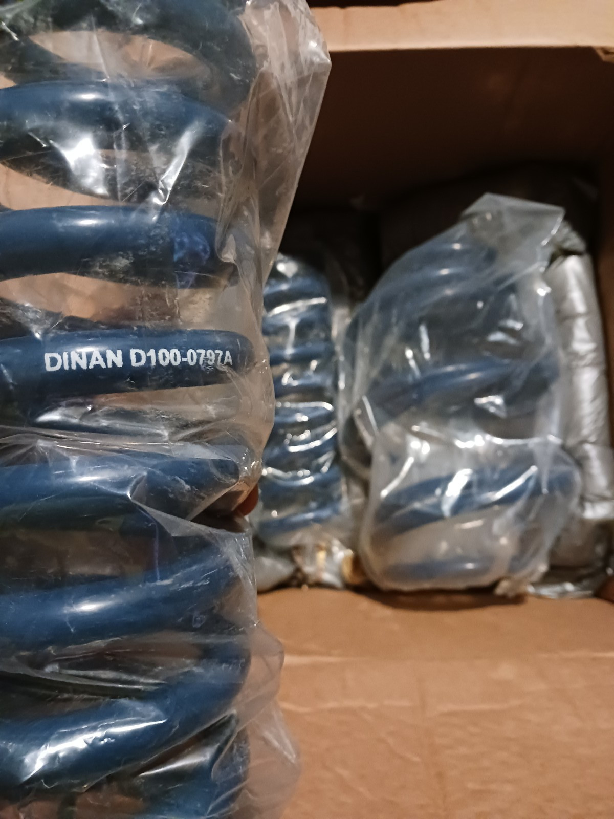 DINAN D100-0797A Performance Coil Spring Set (2 front, 1 rear), FOR 14-21 BMw