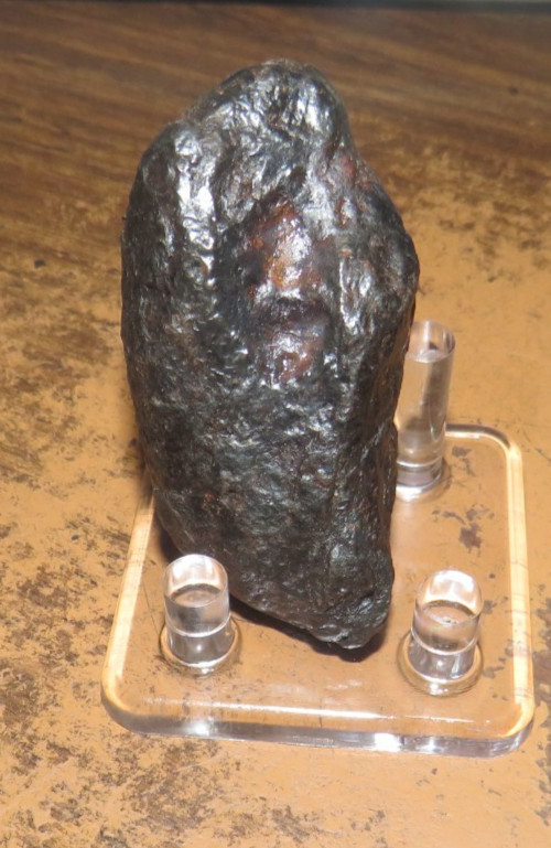 LG 142 GM  CAMPO DEL CIELO METEORITE  A  GRADE .31 LBS STAND