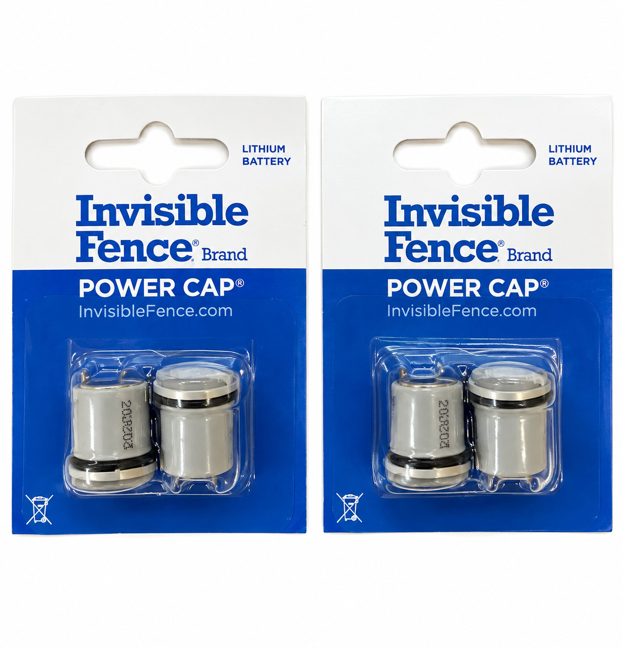 Invisible Fence Power Cap Batteries 4 Pack R21 R22 R51 MicroLite Replacement NEW