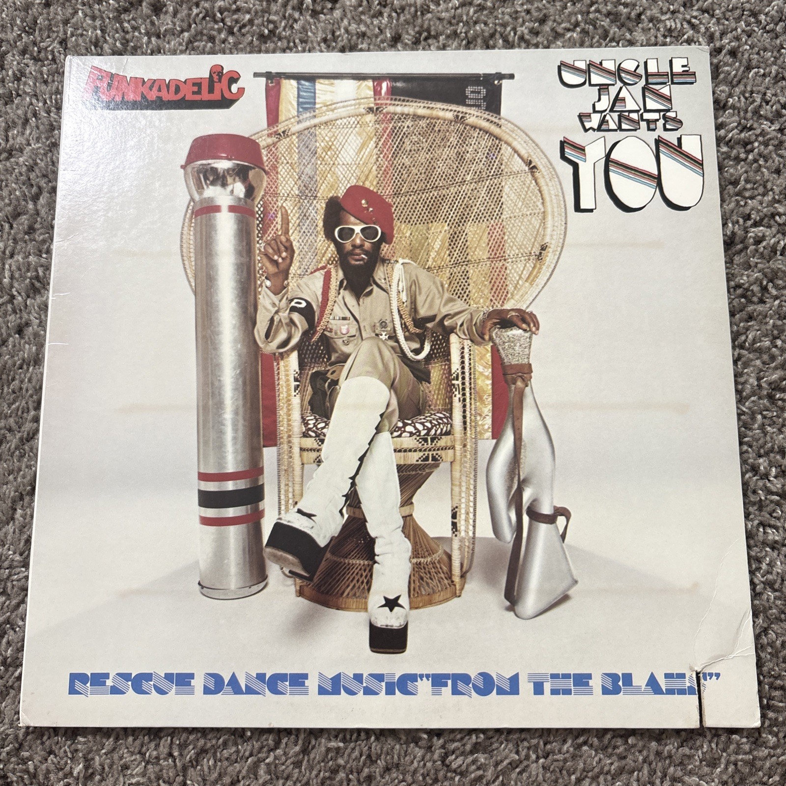 Funkadelic/ Uncle Jam Wants You Warner Bros. Records 1979 VG+ Top Funk Copy