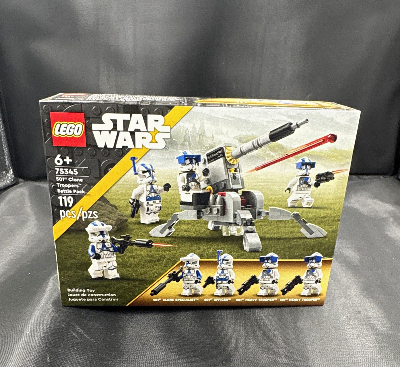 LEGO Star Wars 501st Clone Troopers Battle Pack 75345 119pcs 6+ Brick Sep LEGO Star Wars 501st Clone Troopers Battle Pack 75345 119pcs 6+ Brick Sep