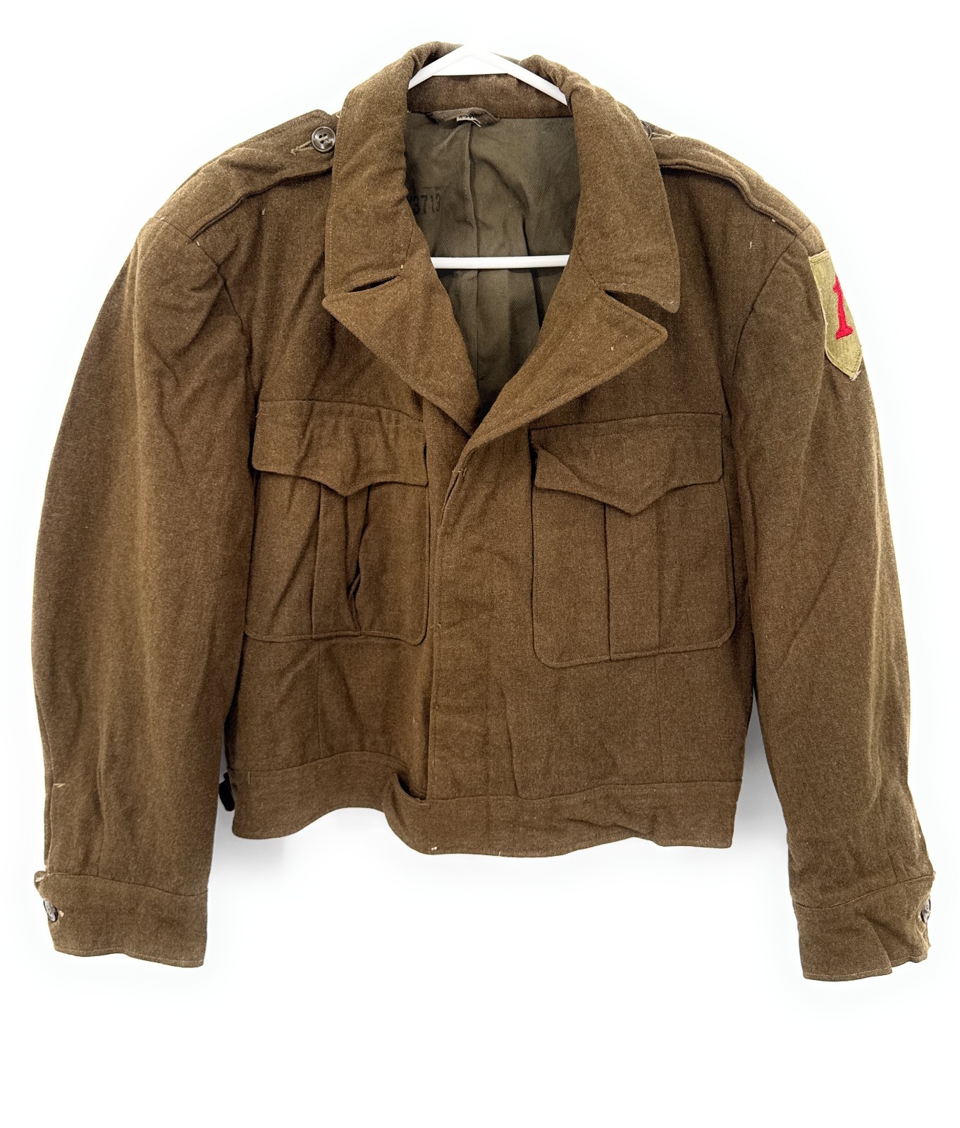 WWII Army Jacket 1st Infantry Big Red 1 WWII Army Jacket 1st Infantry Big Red 1