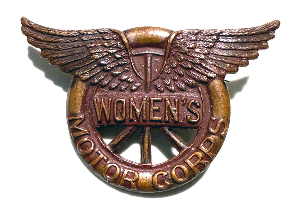 ORIGINAL WWI WW1 WOMENS MOTOR CORPS DRIVER BADGE INSIGNIA COLLAR PIN ORIGINAL WWI WW1 WOMENS MOTOR CORPS DRIVER BADGE INSIGNIA COLLAR PIN