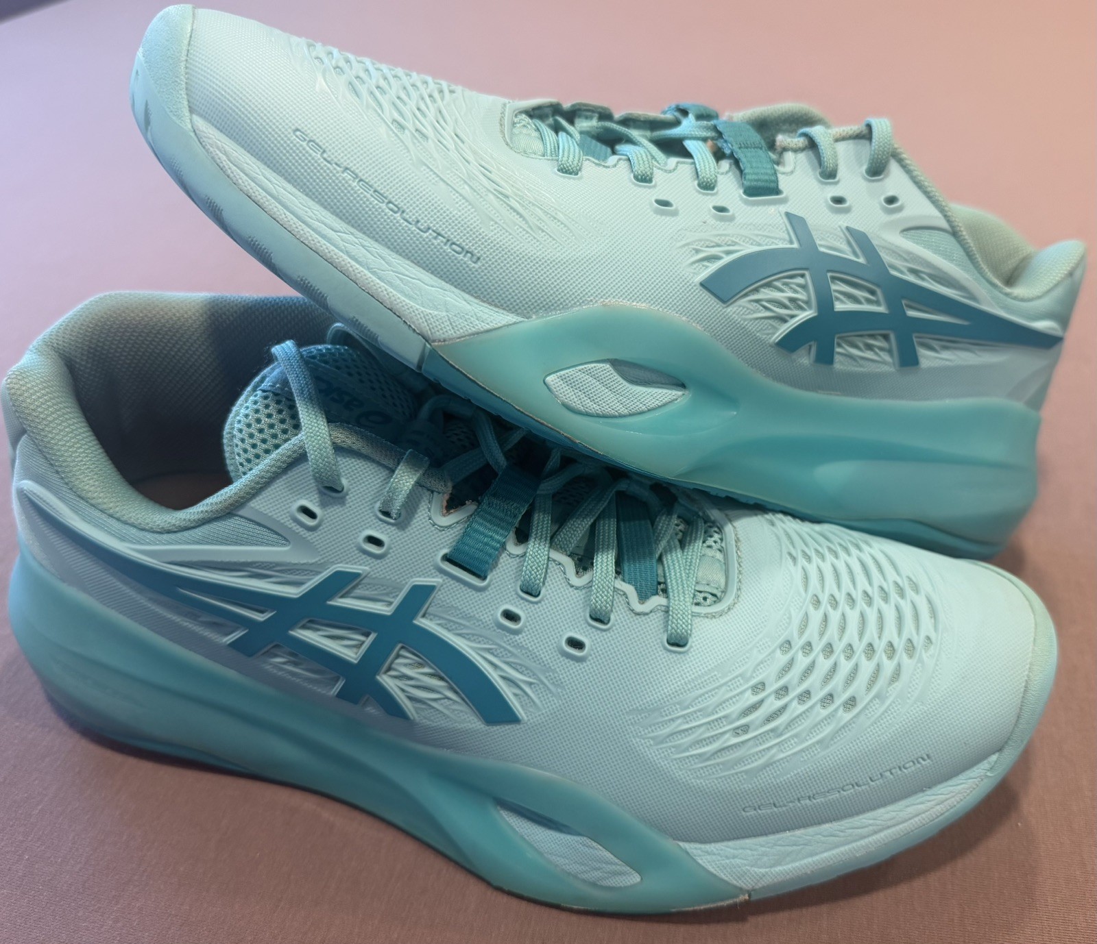 ASICS Gel-Resolution X Men's Tennis Shoes Ice Mint/Lagoon Teal US Men’s 9
