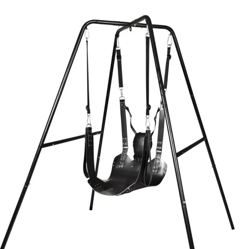 Real Leather Sex Sling Swing Hammock for Sex Swing Adult Play Room Fun