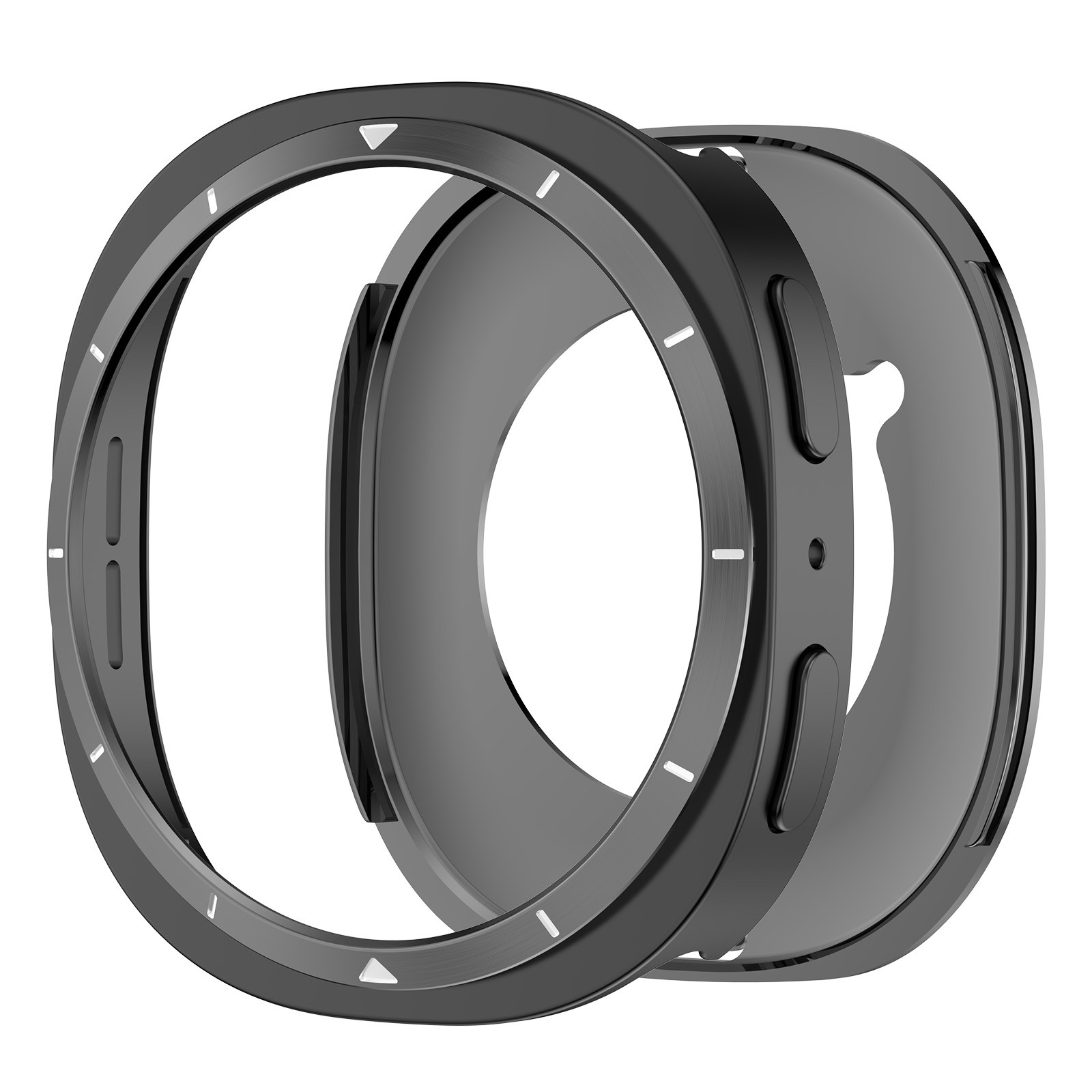 For Samsung Galaxy Watch 9/8 40mm/44mm Metal Rugged Armor Case Protective Bumper For Samsung Galaxy Watch 9/8 40mm/44mm Metal Rugged Armor Case Protective Bumper