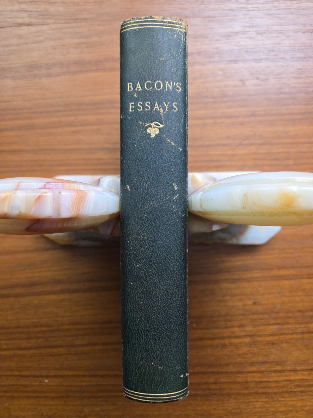 1884 Blue Leather - Bacon\'s Essays & Wisdom of the Ancients FRANCIS BACON