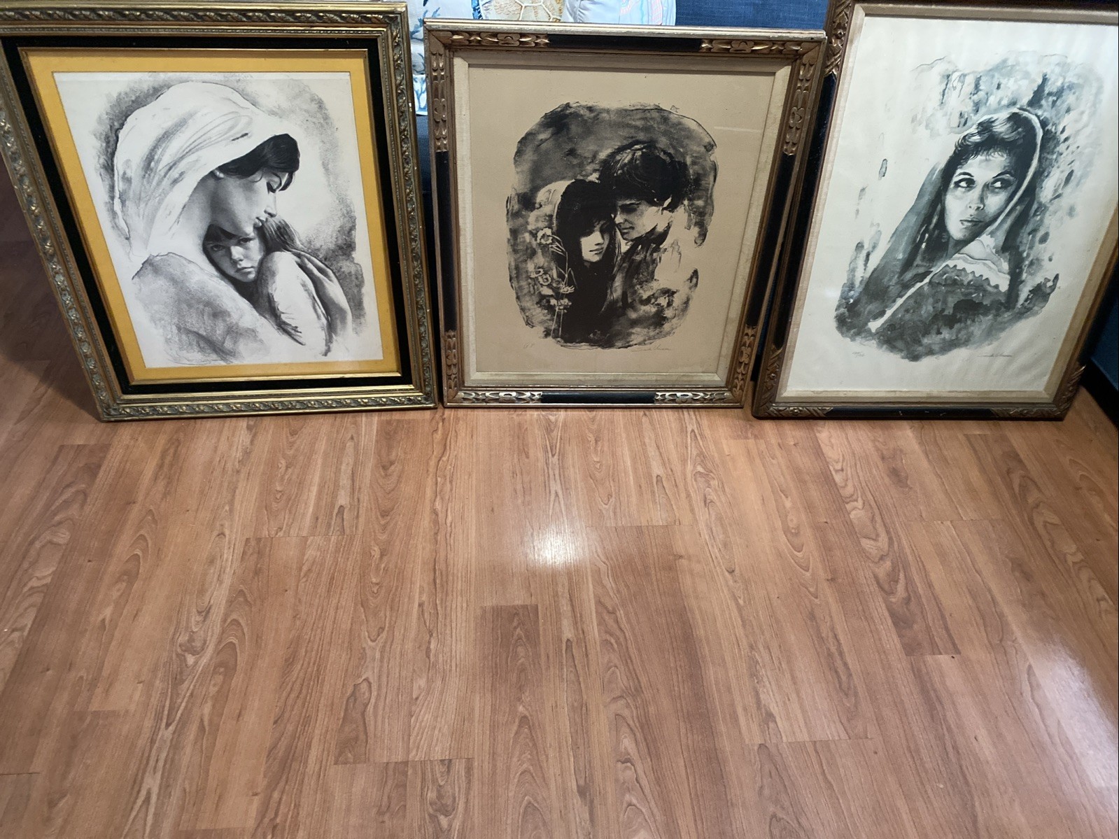 Saudu Libeiman Vintage Original Painting Signed