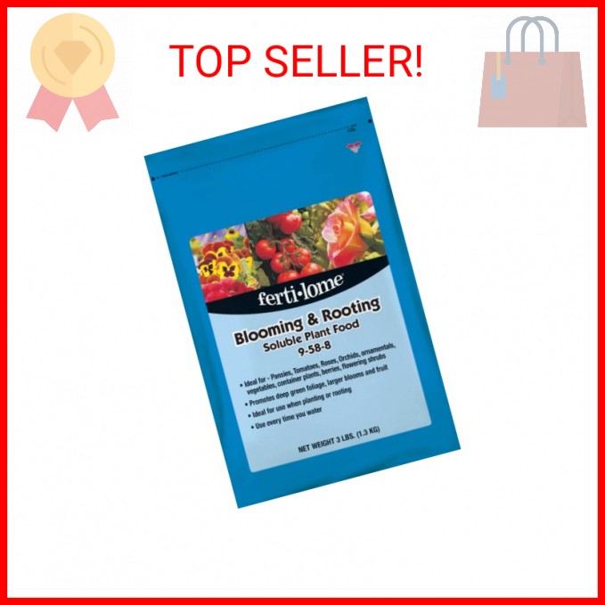 Fertilome (11772) Blooming & Rooting Soluble Plant Food 9-58-8 (3 lbs.)