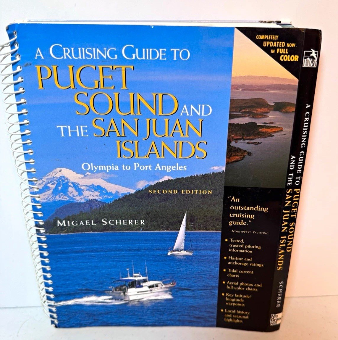Vintage 2005 Puget Sound San Juan Islands Cruising Guide Scherer 2nd Ed