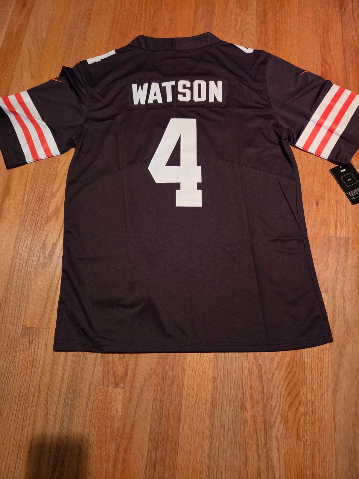 men size cleveland browns #4 deshaun watson  S-2XL NWT Stitched customized