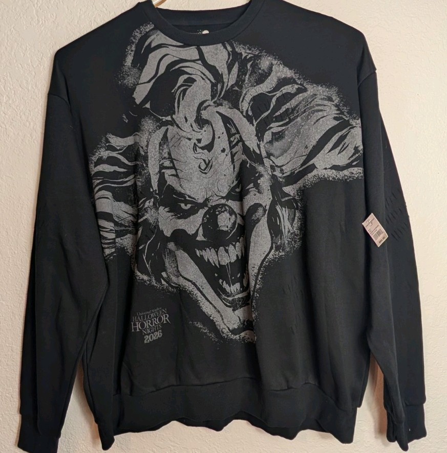 Universal HHN Halloween Horror Nights 2026 Jack Oddfellow Icons Sweatshirt 3XL