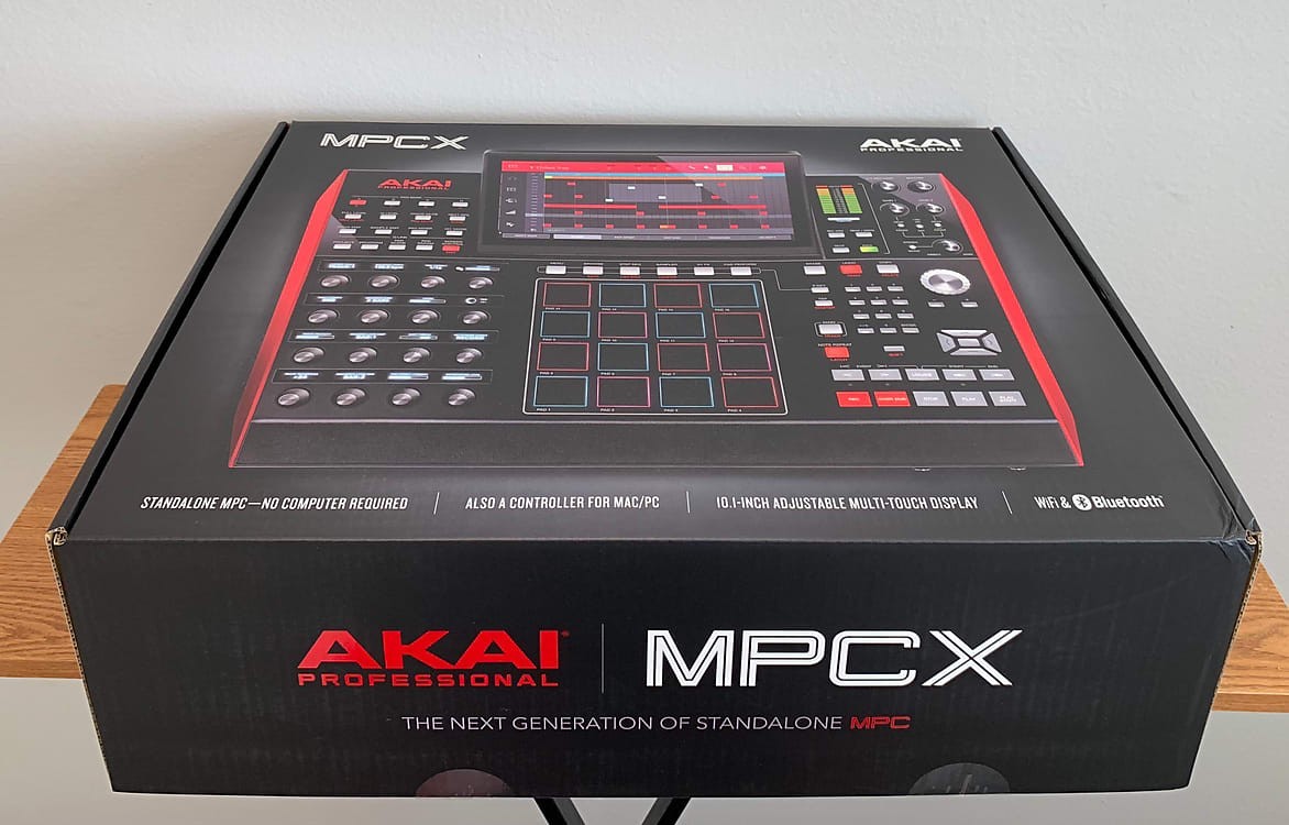 Akai Professional MPC X Standalone Sampler & Sequencer Black / Red With Box