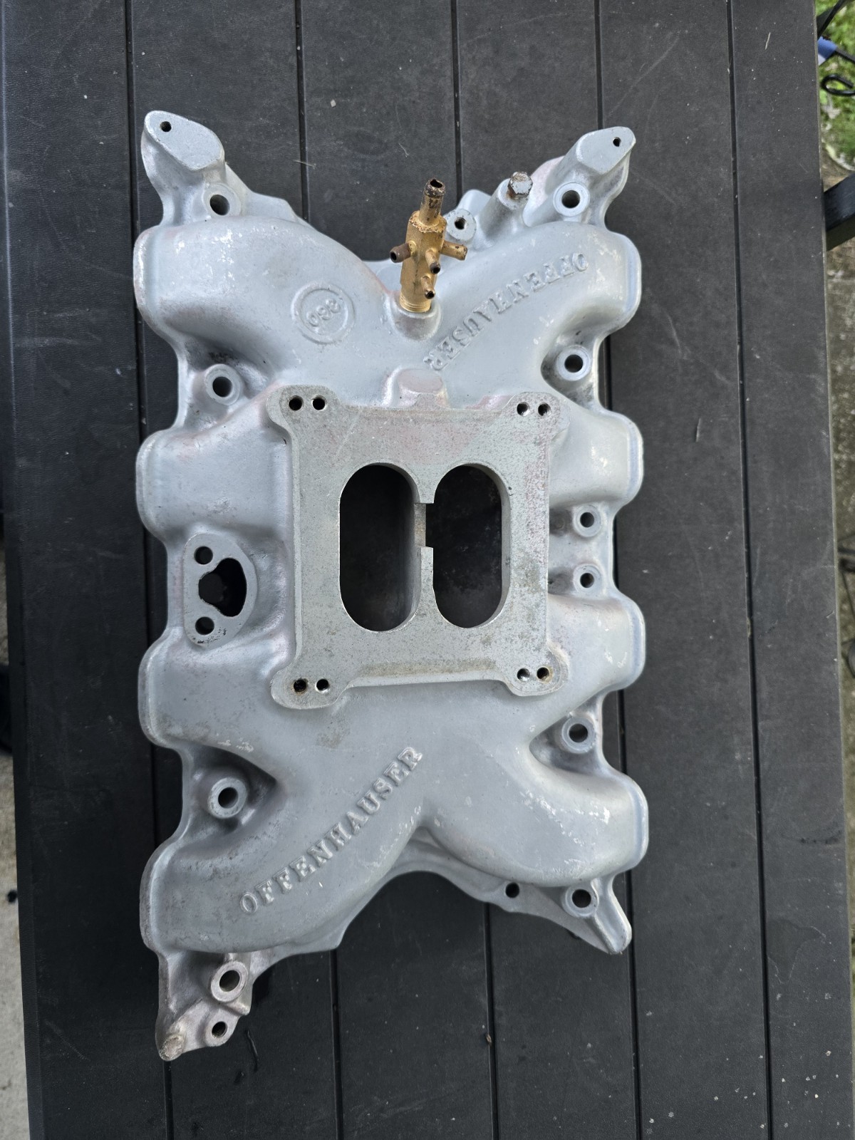 Offenhauser Ford 351 351C Cleveland 4V 5964 Aluminum Intake Manifold
