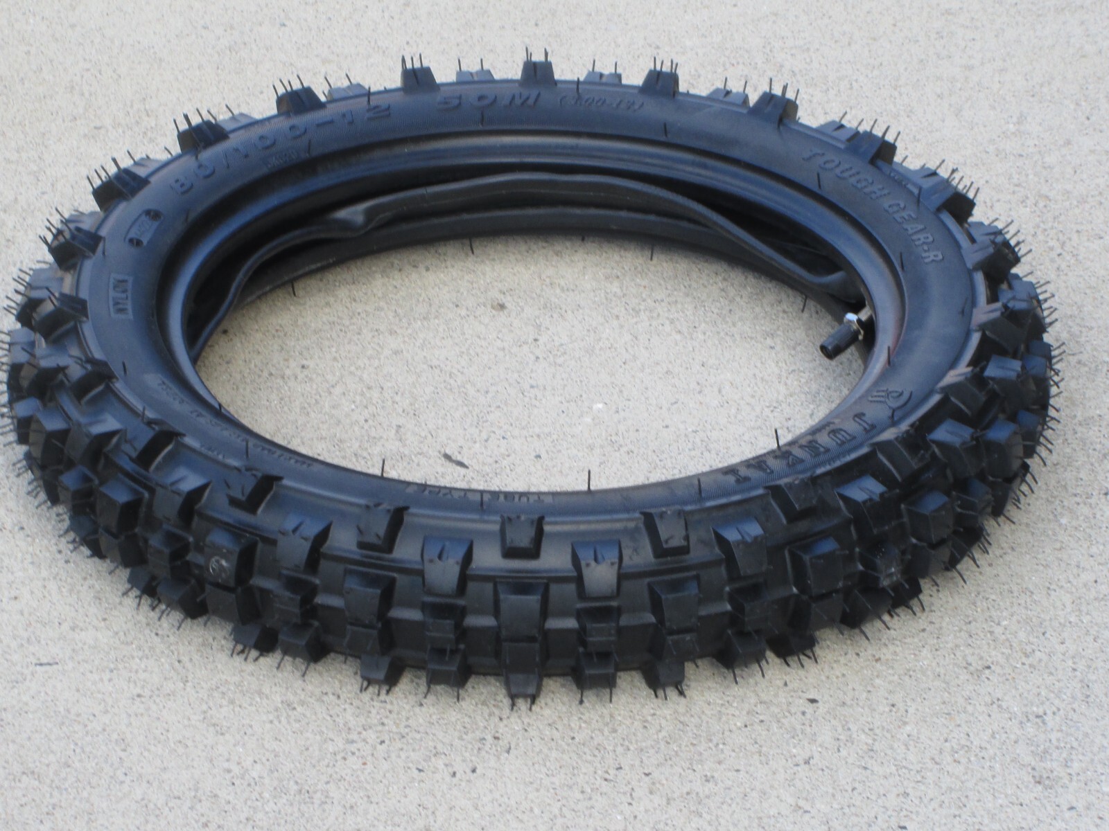 3.00-12 (80/100-12) TIRE + inner tube Trail Off Road Dirt Bike  & PIT BIKE