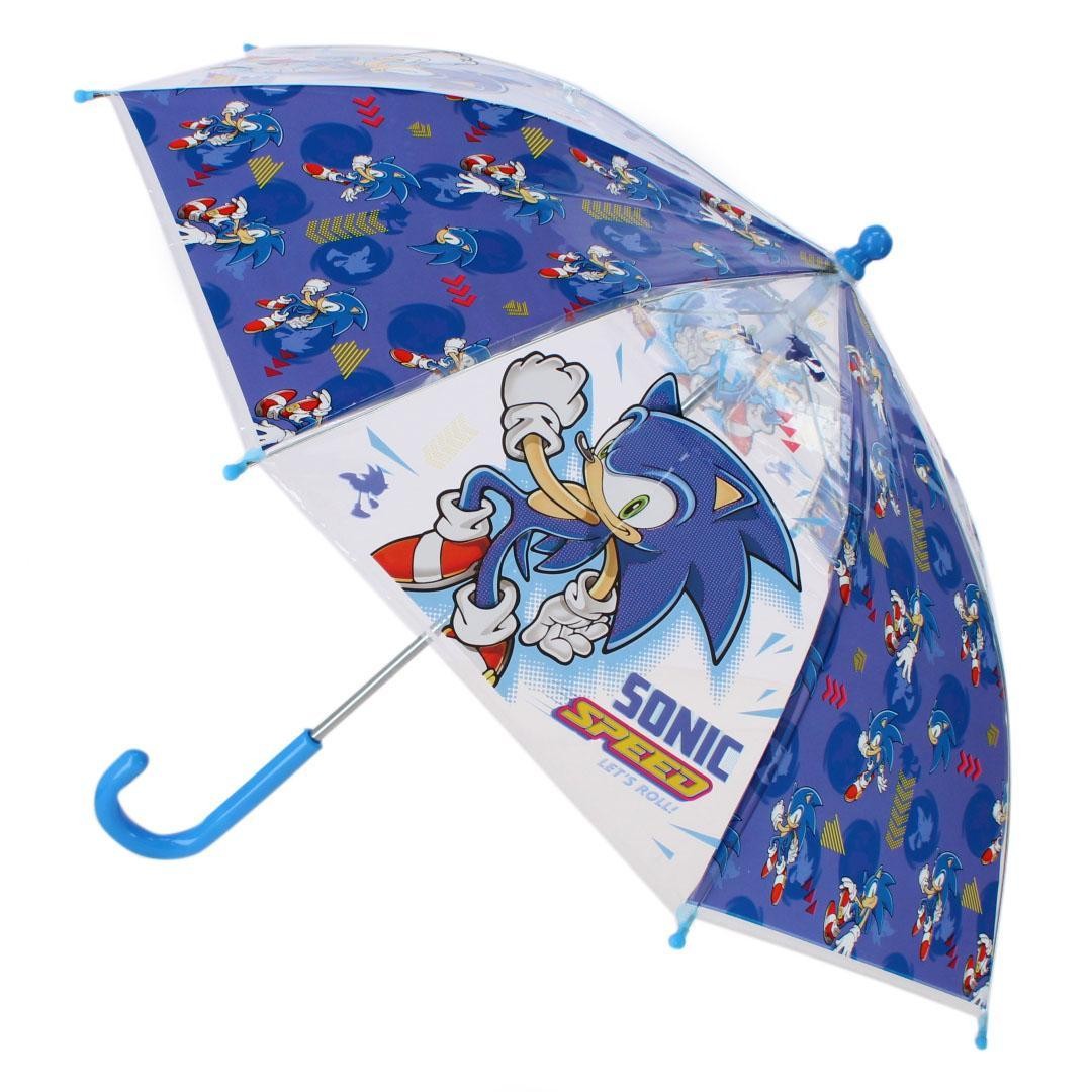 Textiel Trade Kids\' Sonic the Hedgehog Stick Umbrella Textiel Trade Kids\' Sonic the Hedgehog Stick Umbrella