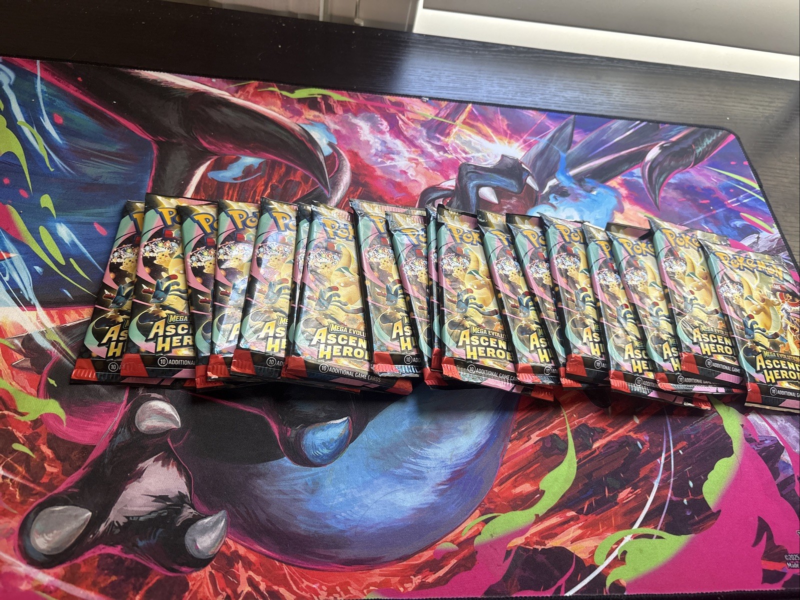 Pokemon TCG Ascended Heroes Sealed Lot of 18 Booster Packs Pokemon TCG Ascended Heroes Sealed Lot of 18 Booster Packs