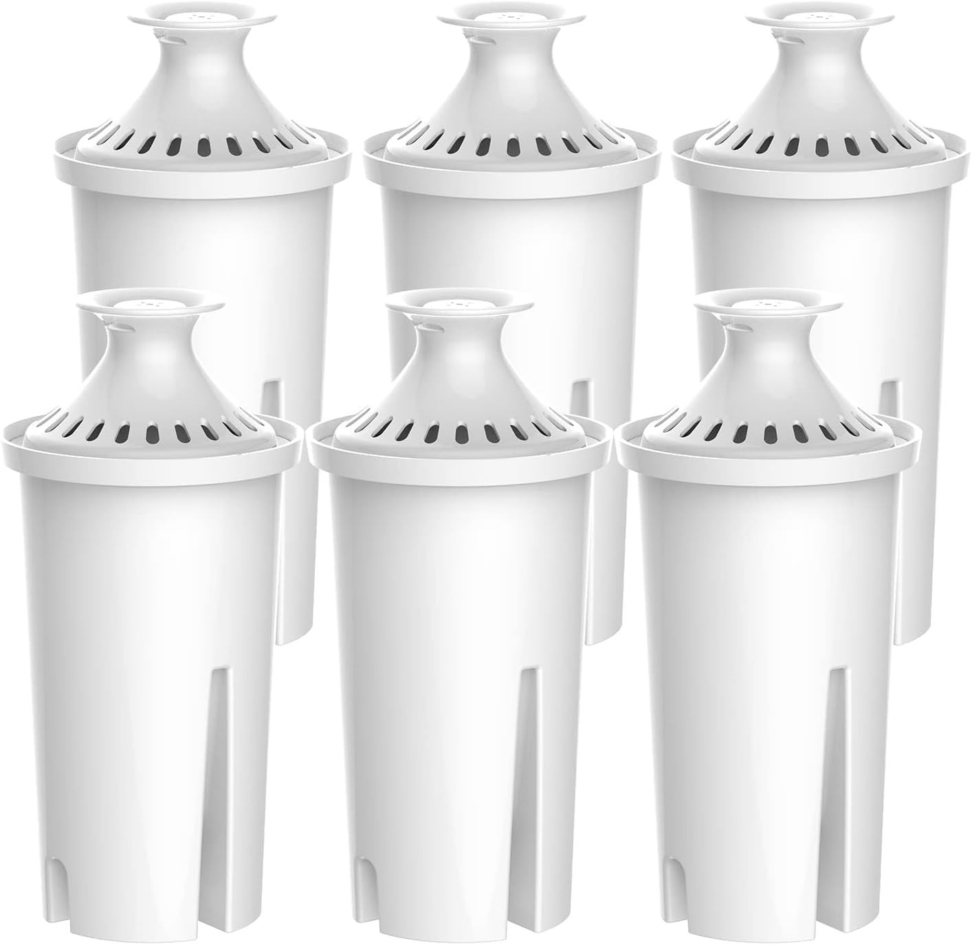 FilterLogic Pitcher Water Filter, Replacement for Brita Classic (6 packs)