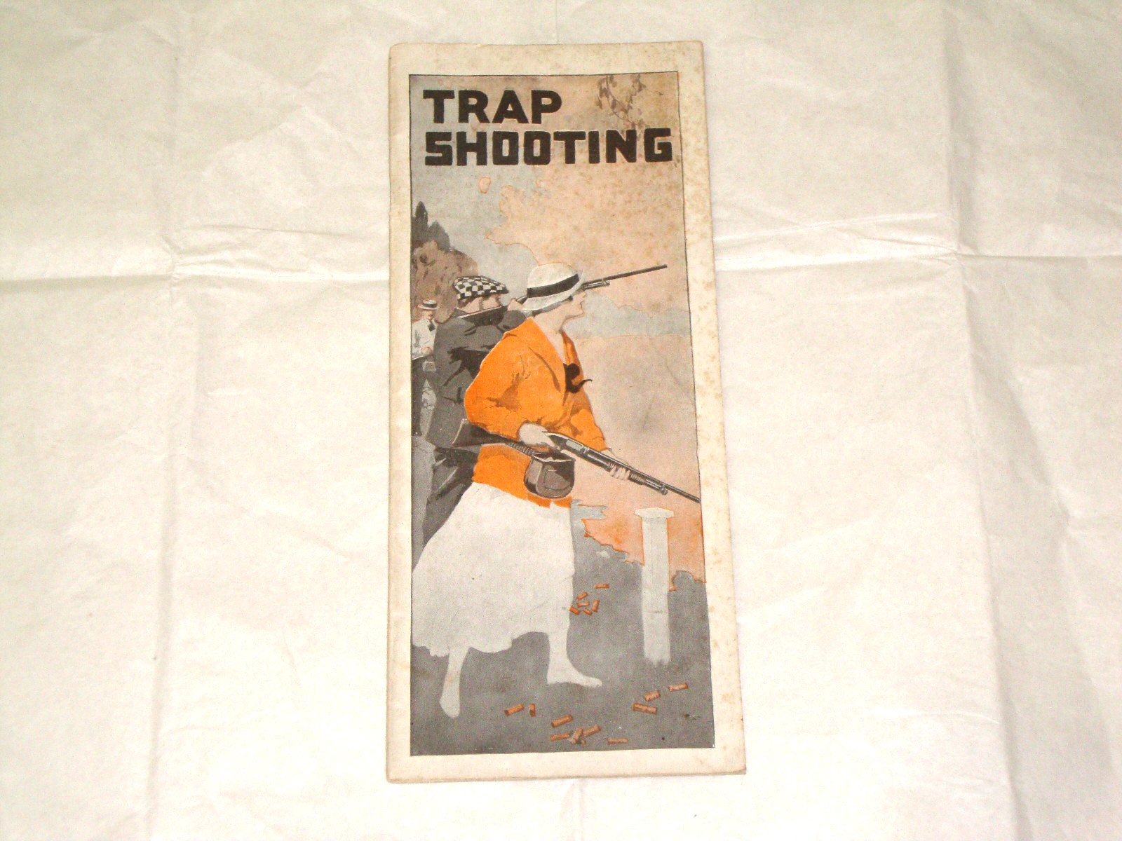 EX. VINTAGE HTF WINCHESTER TRAP SHOOTING PAMPHLET/ BROCHURE, SHELL OR AMMO BOX EX. VINTAGE HTF WINCHESTER TRAP SHOOTING PAMPHLET/ BROCHURE, SHELL OR AMMO BOX