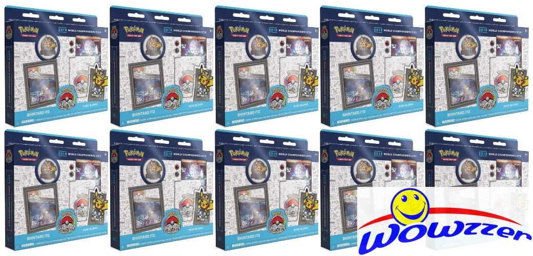 (10) POKEMON TCG: 2019 World Championship Deck-SHINTARO ITO Factory Sealed