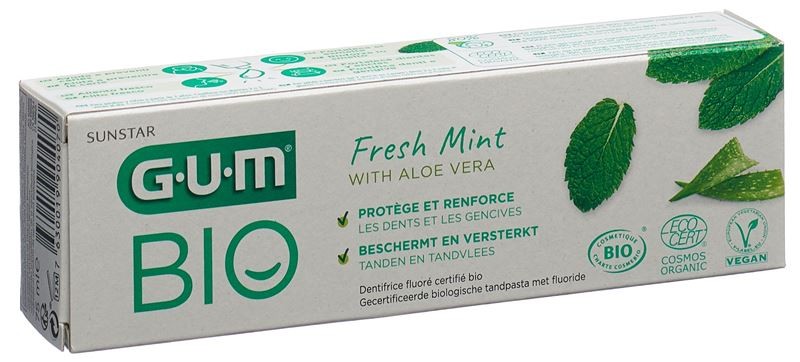 Gum Sunstar organic toothpaste FR natural mint