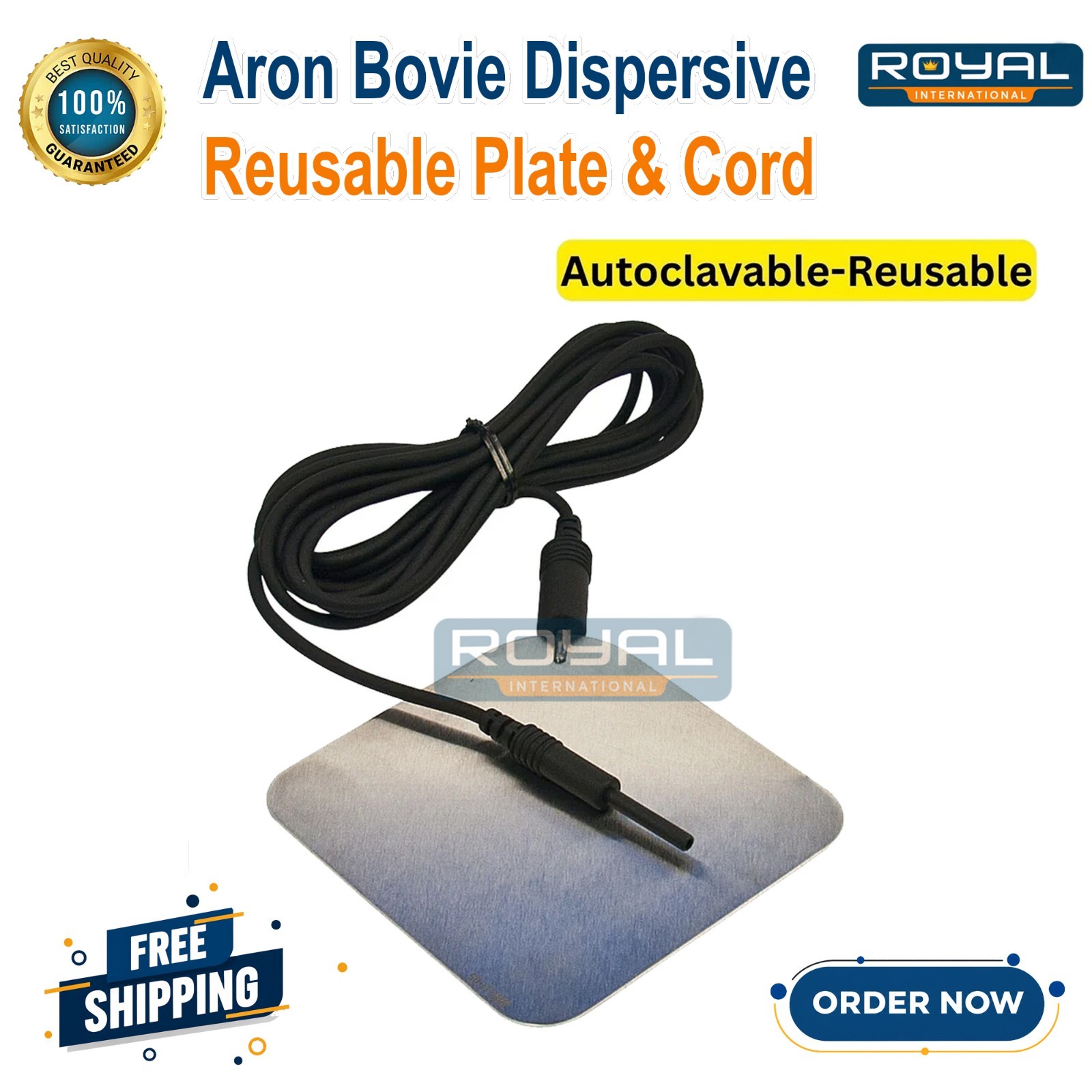 Bovie A802EU Reusable Dispersive Electrodes for A900 & A800EU-Fast Shipping