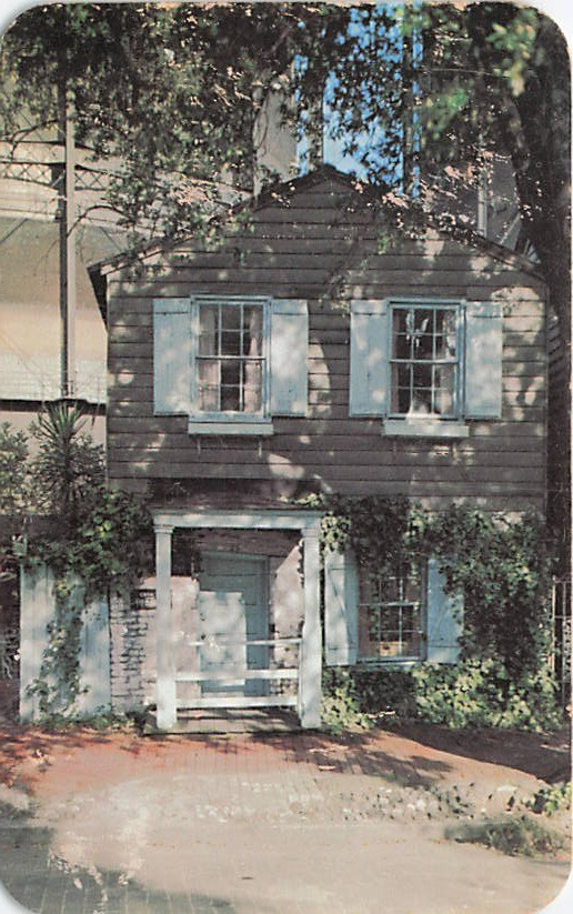 Postcard GA: Herb House, Savannah, Georgia