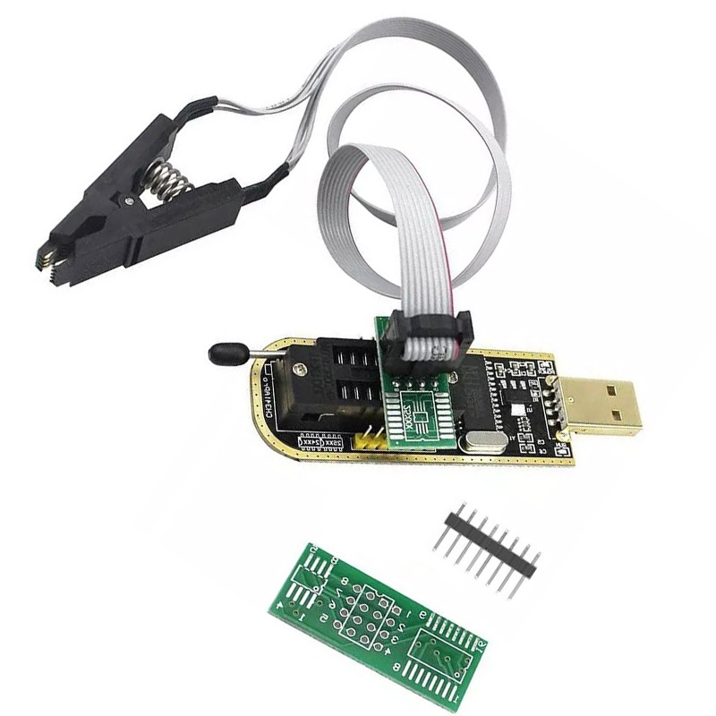 CH341A EEPROM Flash BIOS USB Programmer Kit with SOP8 Clip