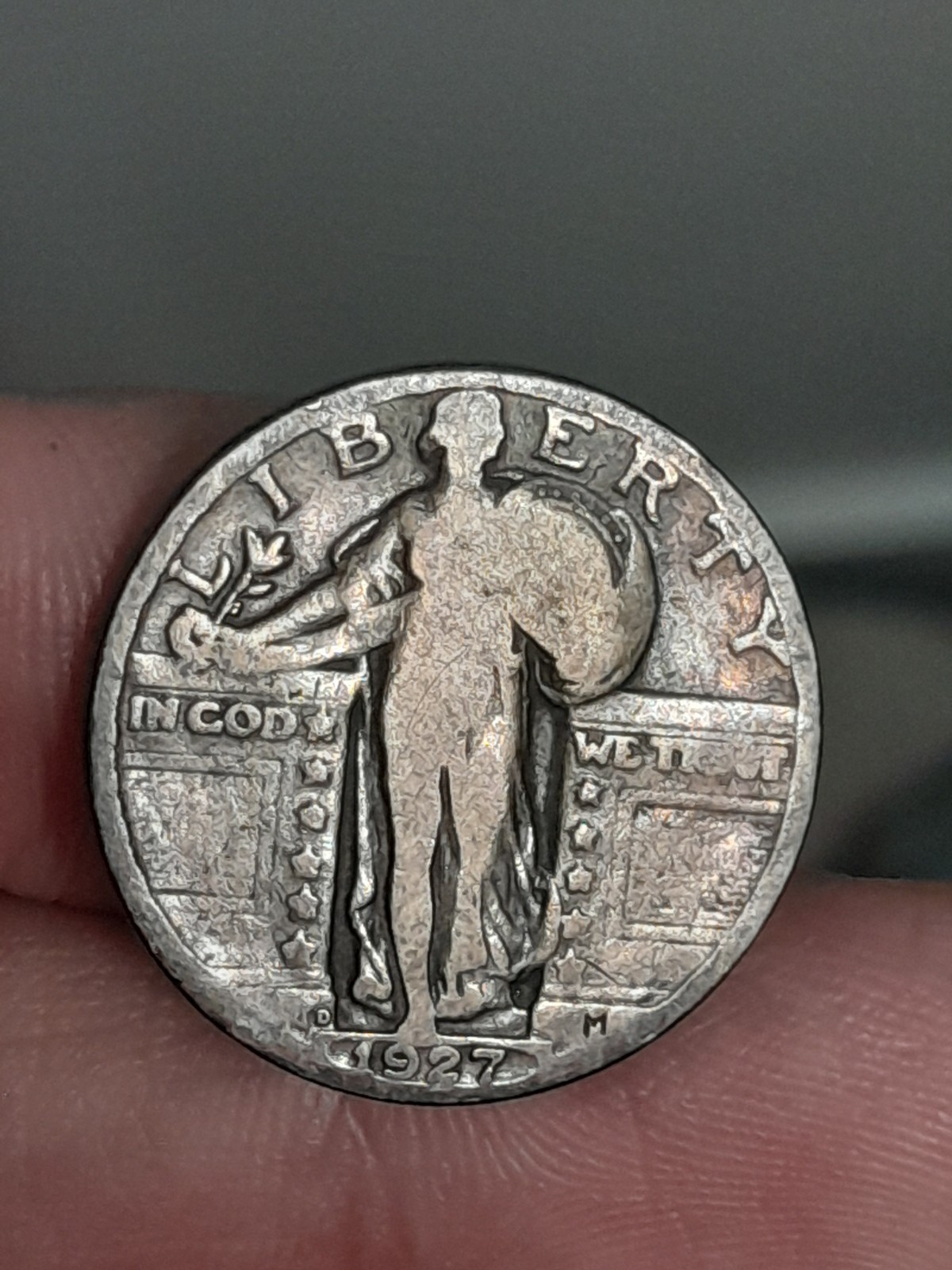 1927- D Standing Liberty Quarter #3