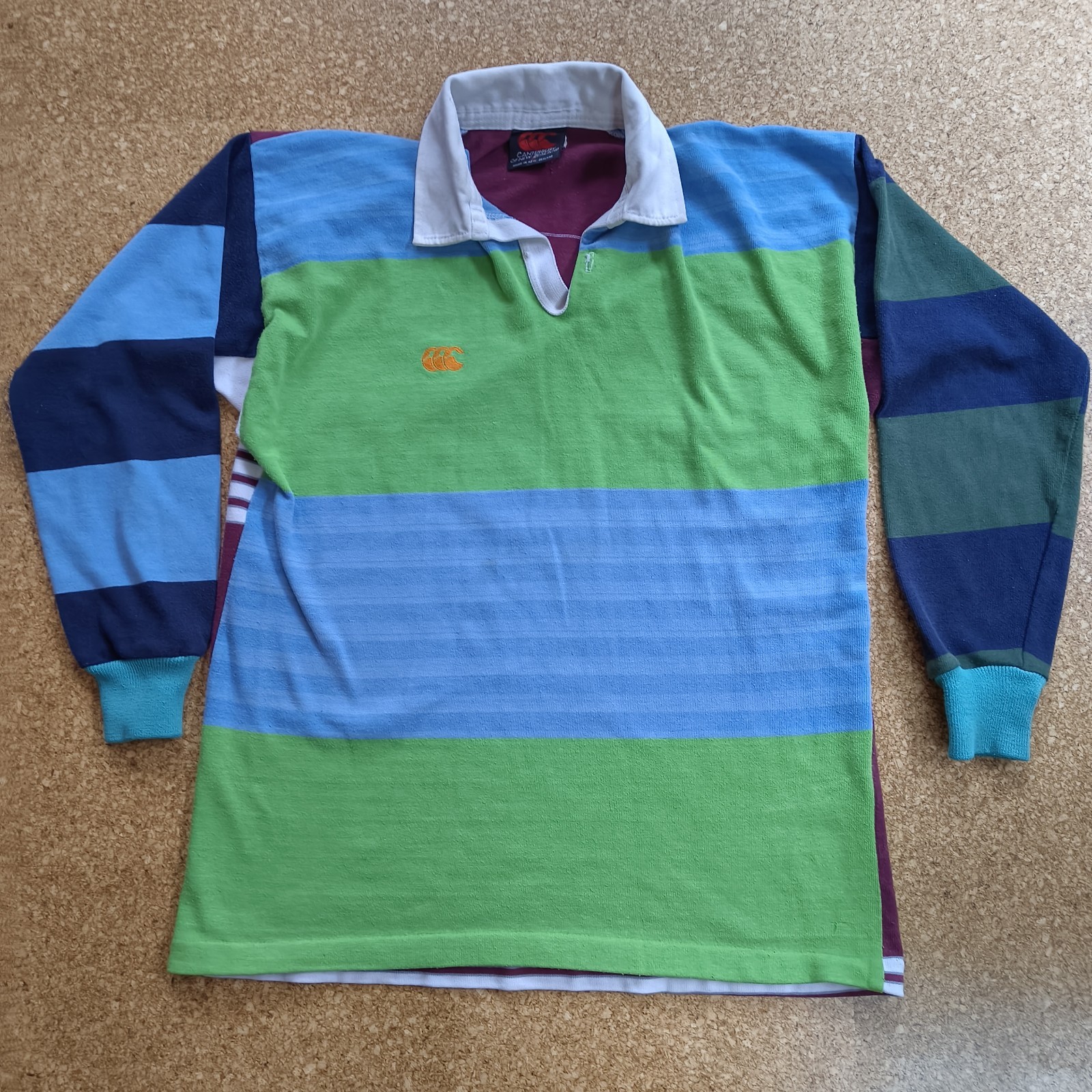 Vintage Canterbury of New Zealand Uglies Rugby Shirt Mens M Long Sleeve Polo Vintage Canterbury of New Zealand Uglies Rugby Shirt Mens M Long Sleeve Polo