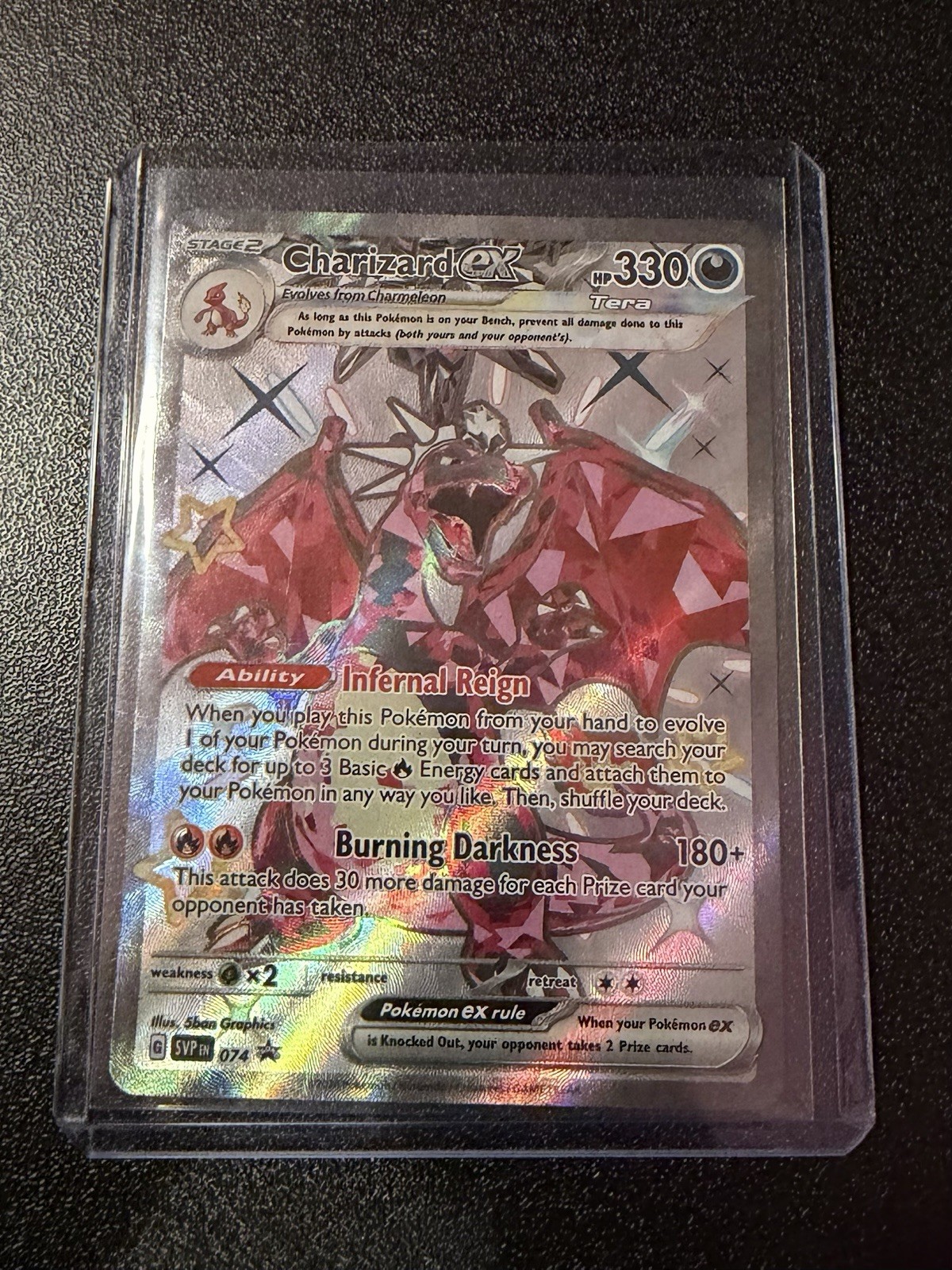 Charizard ex 074 Sv: Scarlet & Violet Promo Cards Holo