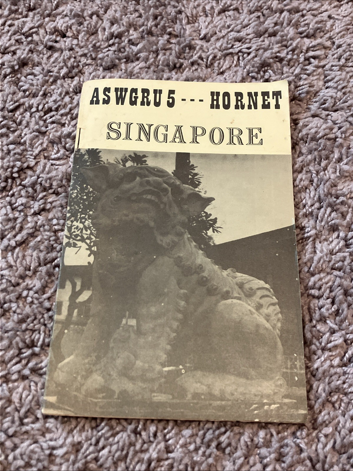 1968-1969 USS HORNET CVS-12 Apollo 12 Singapore Trip Aircraft Carrier Navy Ship