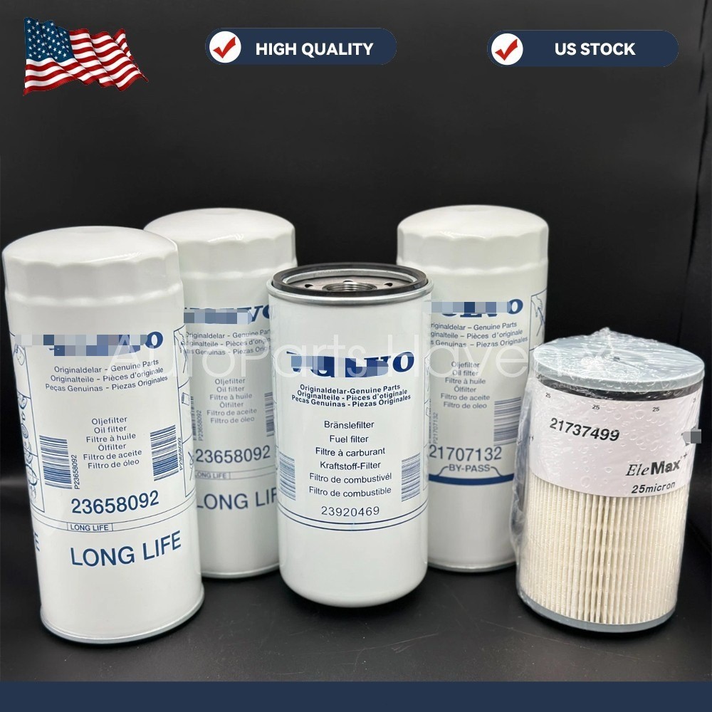 Volvo Heavy Truck Filter Kit: 23658092, 21707132, 23920469, 21737499