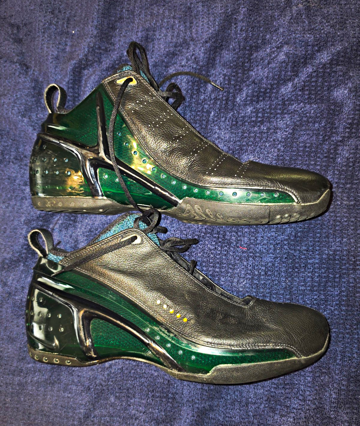 Nike Zoom Ultraflight Black/Green 305515 Nike Zoom Ultraflight Black/Green 305515