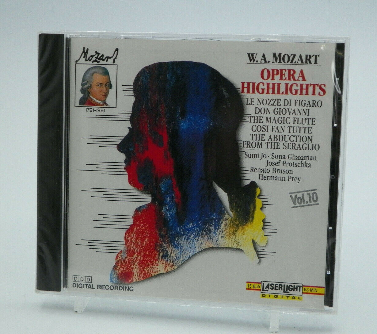 W.A. Mozart Opera Highlights Volume 10 CD New Sealed