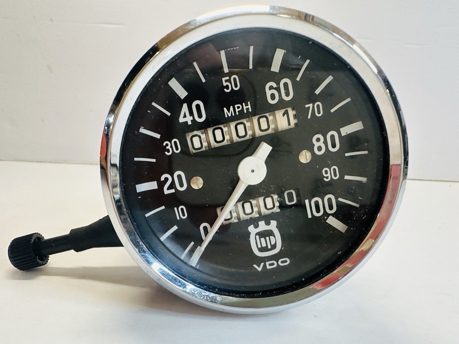 Vintage VDO 100 MPH Speedometer -NEW