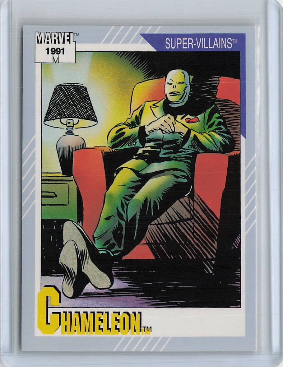 Marvel 1991 Impel Universe Super-Villains Chameleon #61 Card Marvel 1991 Impel Universe Super-Villains Chameleon #61 Card