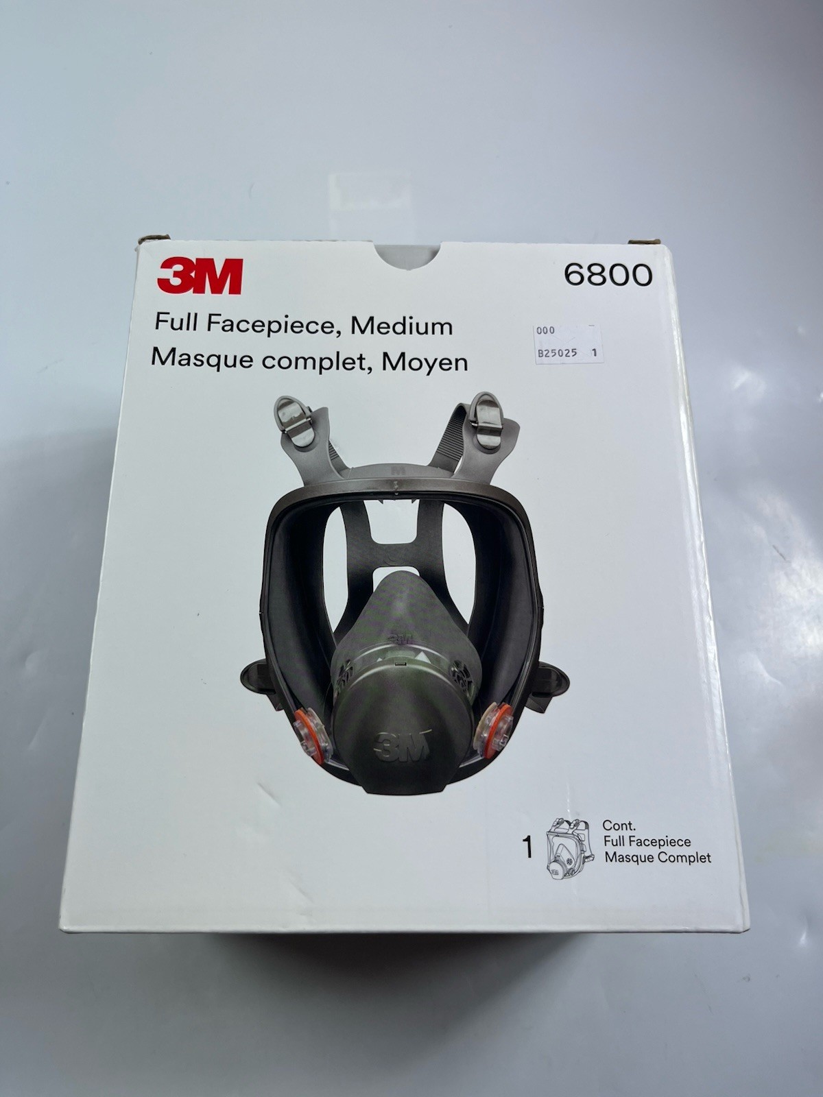 3M Full Facepiece Reusable Respirator 6800 - Medium