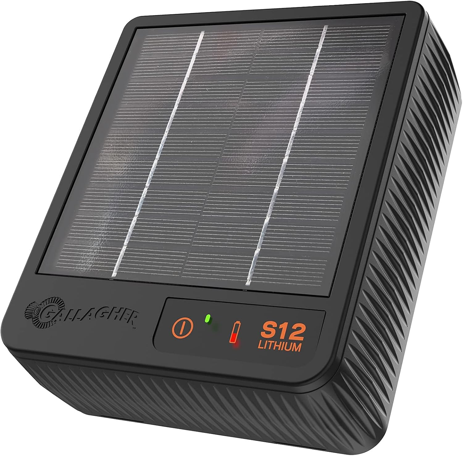 Gallagher S12 Solar Fence Charger | Solar Electric Fence Energizer | 4 Miles of