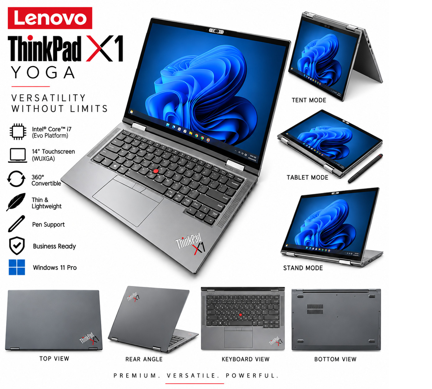 Lenovo ThinkPad X1 Yoga Gen 6 i7-1165G7 16GB 512GB SSD 14