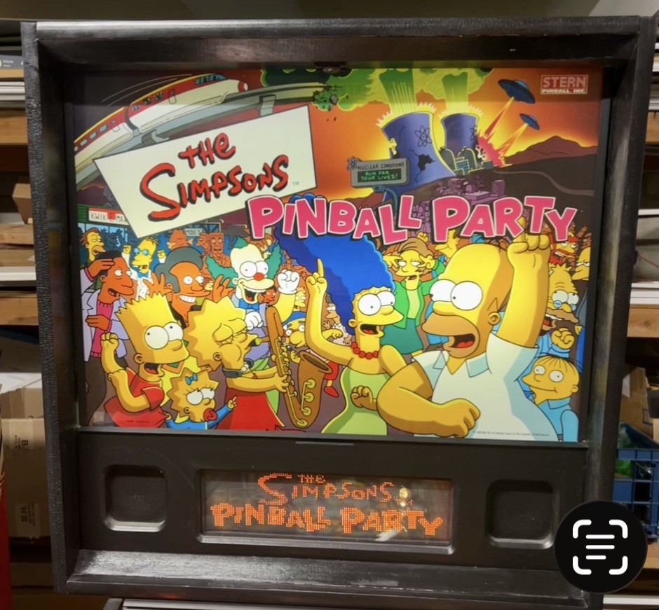 STERN THE SIMPSONS PINBALL PARTY PINBALL MACHINE HOME USE ONLY